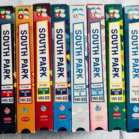 South Park VHS Lot Volumes 4,5,6 ,7,8,9,10,11 TV MA Comedy Central ( All Set ) - Picture 5 of 7